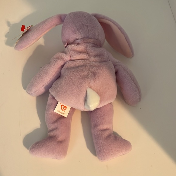 NWT HIPPITY, HOPPITY, FLOPPITY set if 3 bunnies by Ty Beanie Babies 90’s!! - Picture 13 of 14